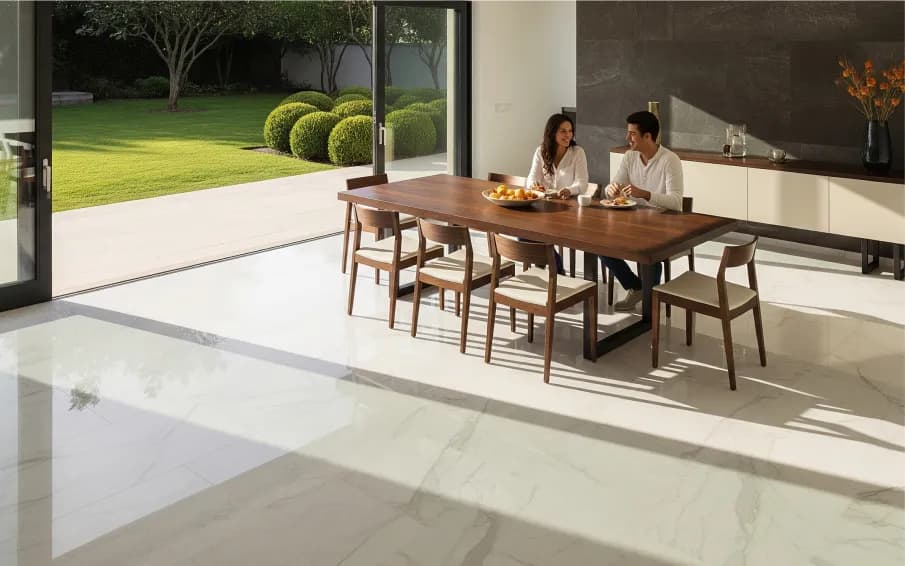 Proyecto con mármol Blanco Veneciano (foto 1)