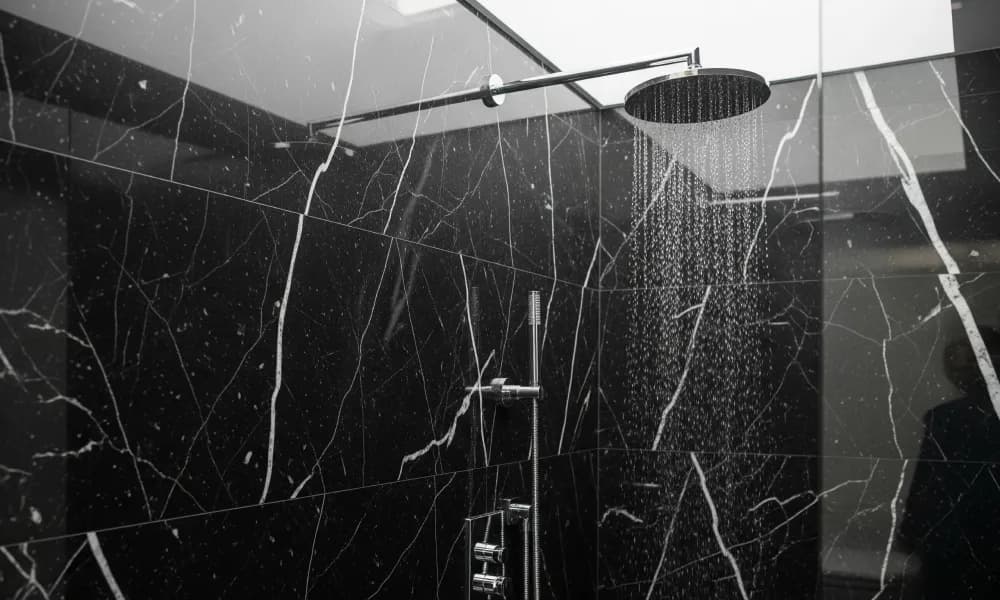 Proyecto con mármol Negro Querétaro (foto 5)