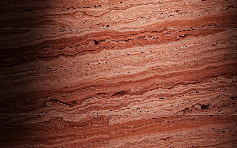 Proyecto con mármol Travertino Rojo Veteado (foto 9)